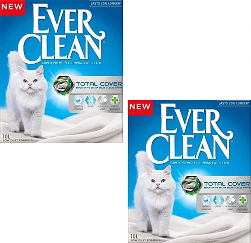 Ever Clean Total Cover Kattegrus 10 L